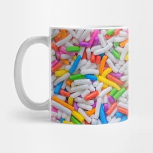 Rainbow Candy Sprinkles Photograph Mug